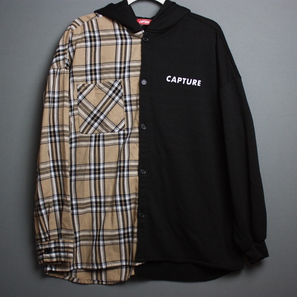 Half/Half Flannel - Picture 1 of 2